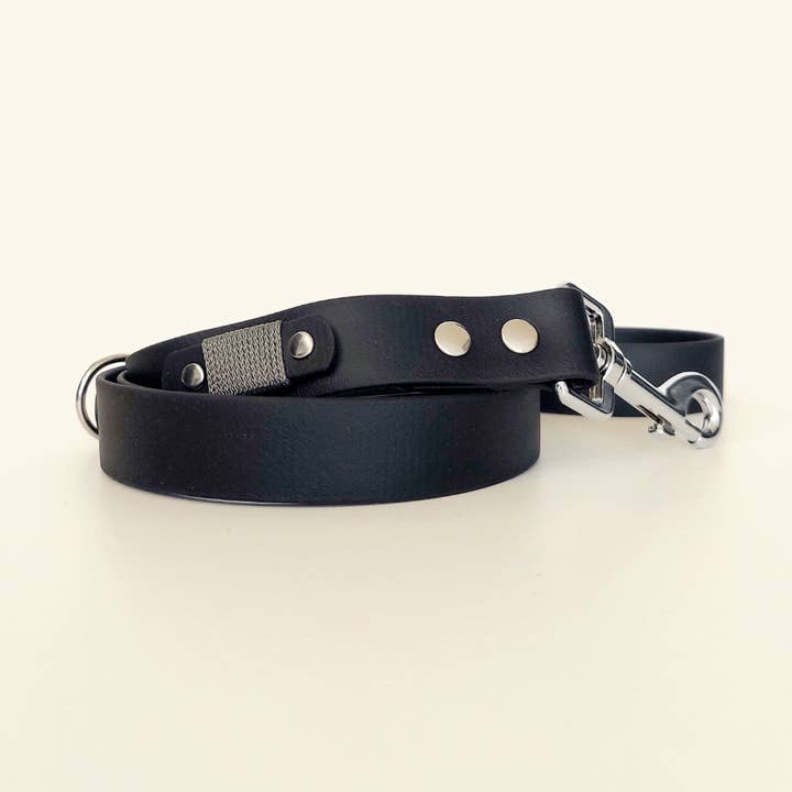 Dog Leash - Biothane Signature - Black for wholesale by Truffe & Flair