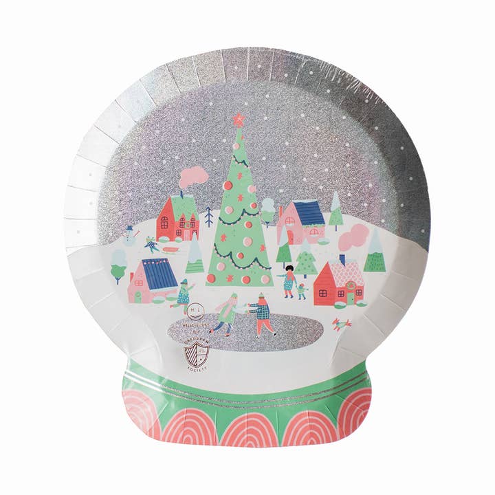 Snow Day Large Plates - 8 Pk. for wholesale by Jollity & Co. + Daydream Society