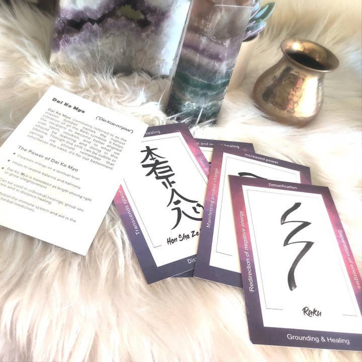Reiki Energetic Healing Companion Card Set for wholesale by Mystic Encounter