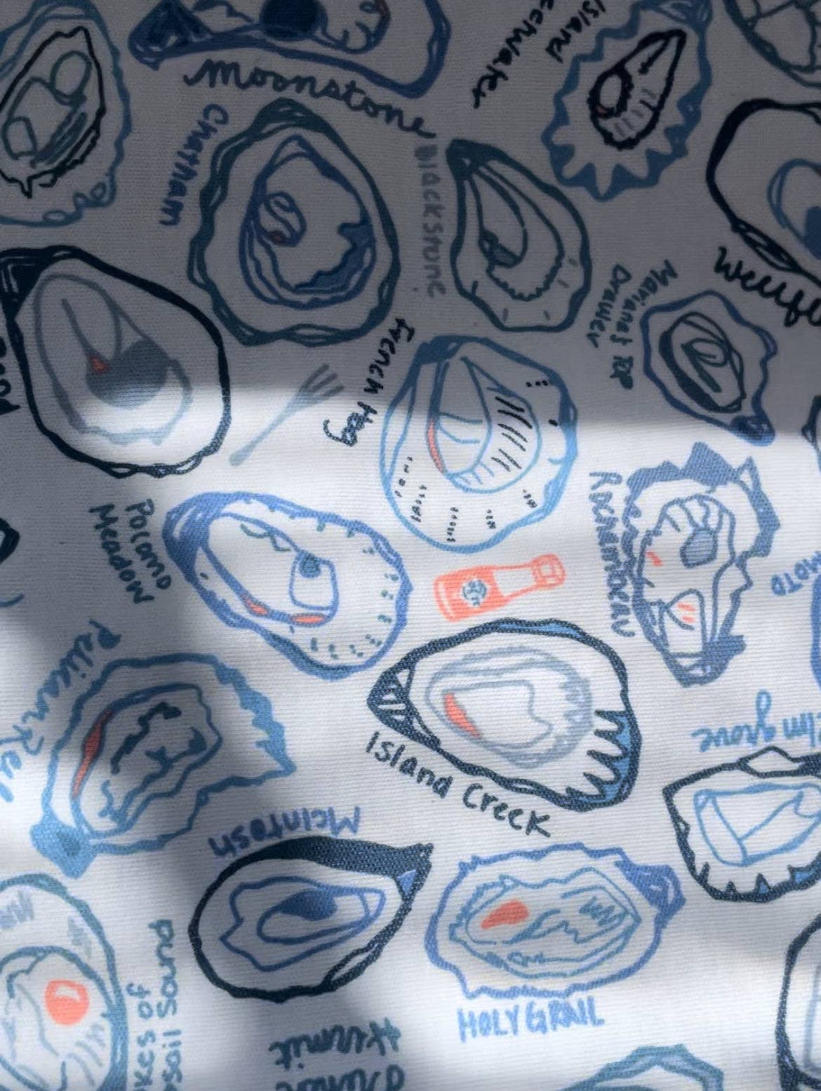 Oysters Women’s Button Front Short Pajama Set for wholesale on Faire7