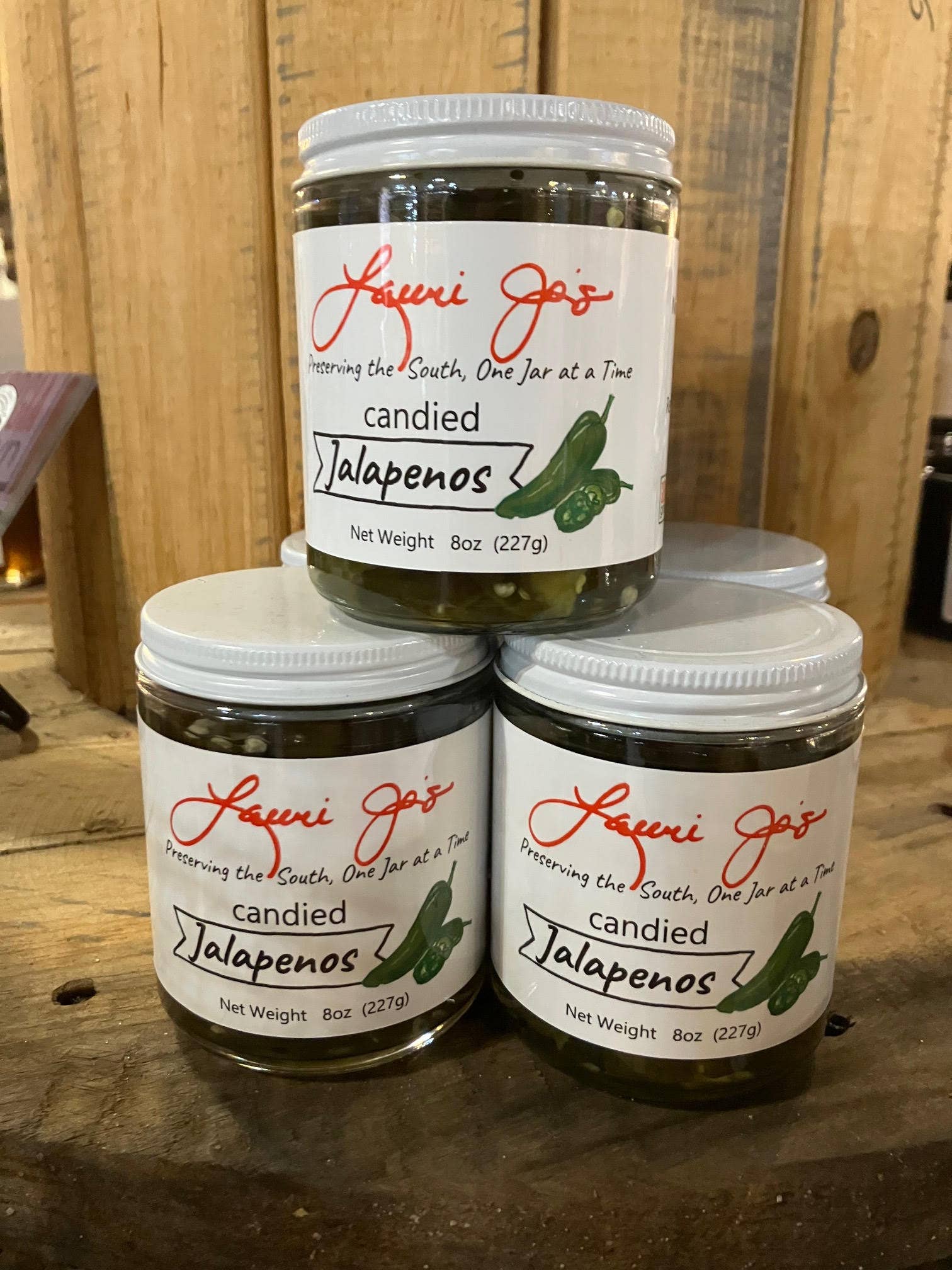Fourth and Cherry Foods - Wholesale Jam/Jelly - Lauri Jo's Candied Jalapenos2