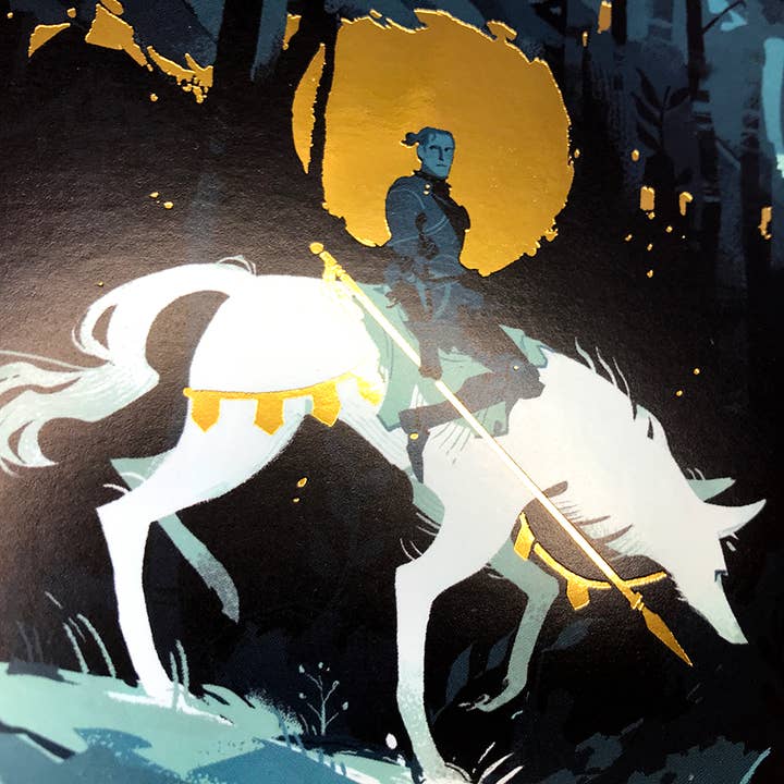 Black Fox Press - Venta al por mayor Ilustración - Set de impresión artística Gold Foil Fantasy2