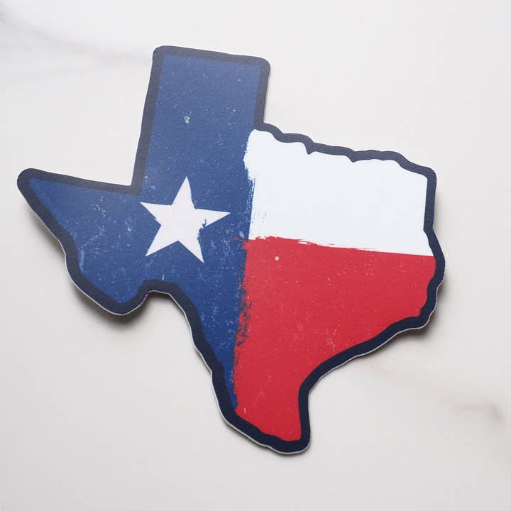 Sentinel Supply - Wholesale Sticker - Classic Texas Flag Sticker, TX Bumper Stickers5