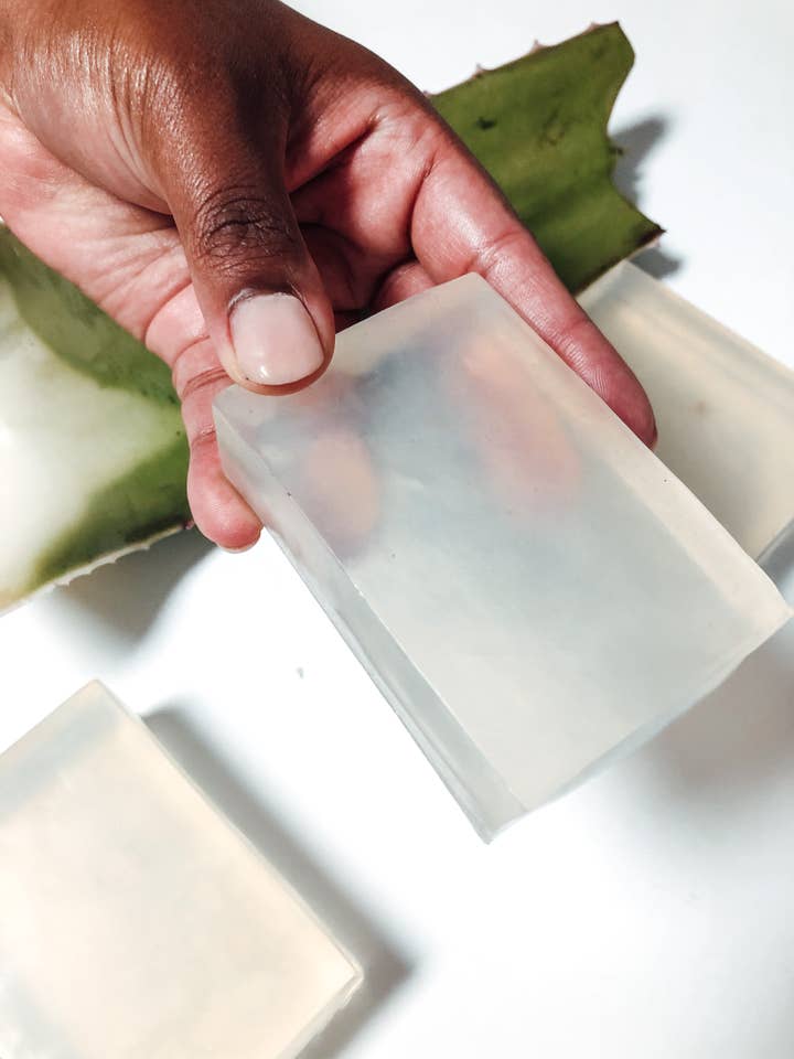 Artisan Aloe Vera Soap, Unscented, Pack of 16, Soaps for wholesale by Subtle & Wild