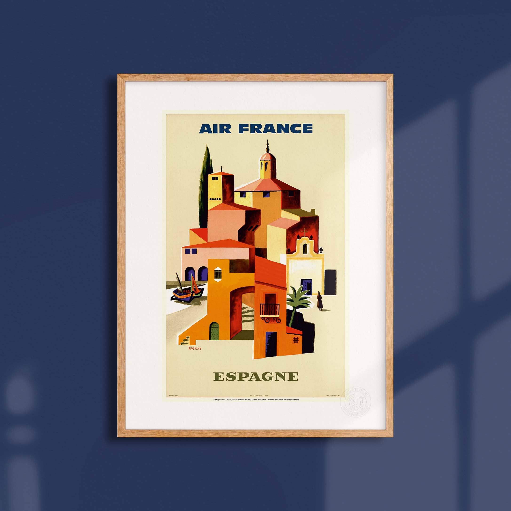 Oneart - Wholesale Poster - Air France Poster / Spain - AFL00944