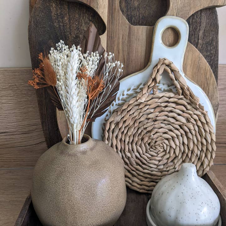 Maison Oline - Wholesale Dried/Pressed Flowers - Small bouquet of dried flowers: brown color