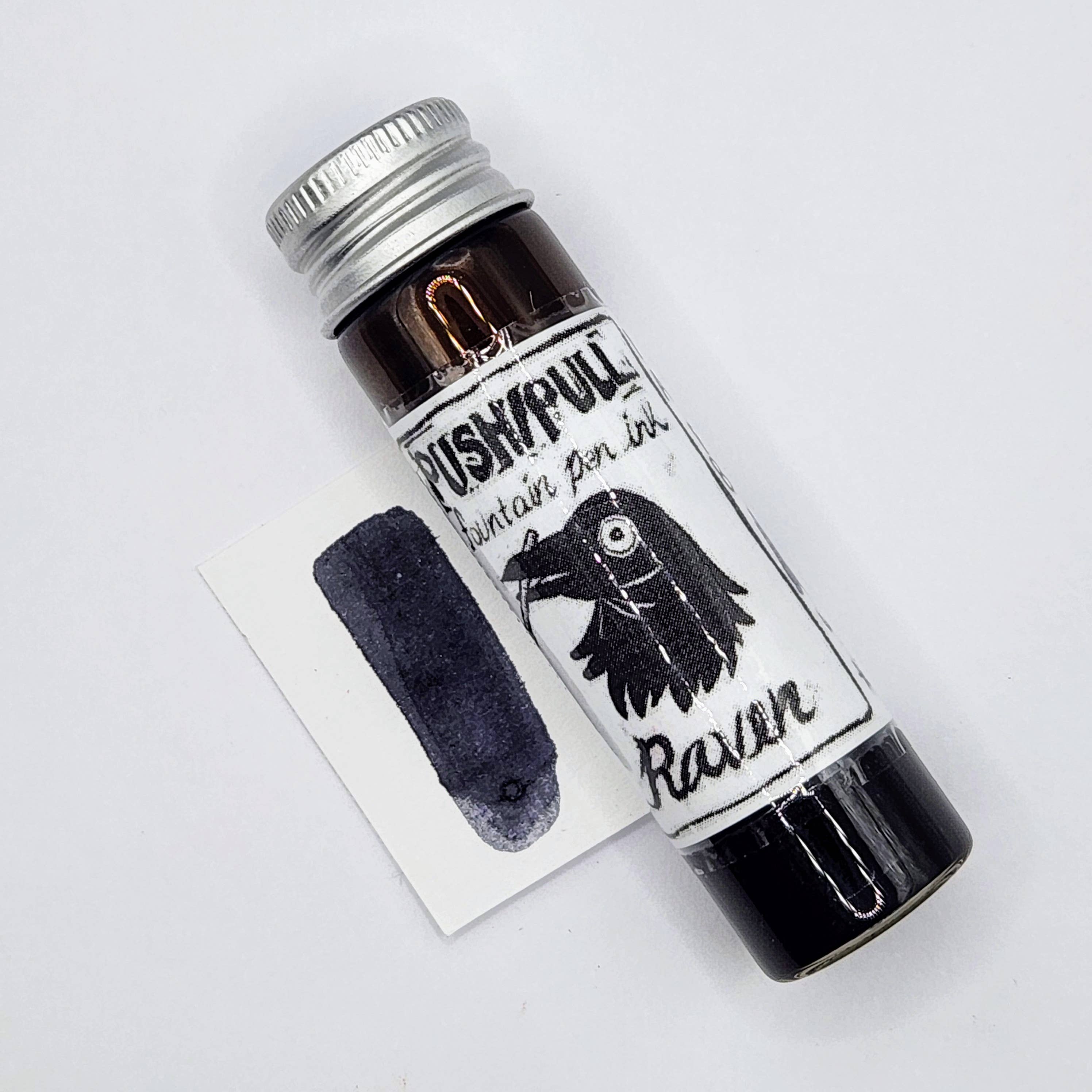 Push/Pull - Wholesale Writing Ink - Fountain Pen Ink - Raven1