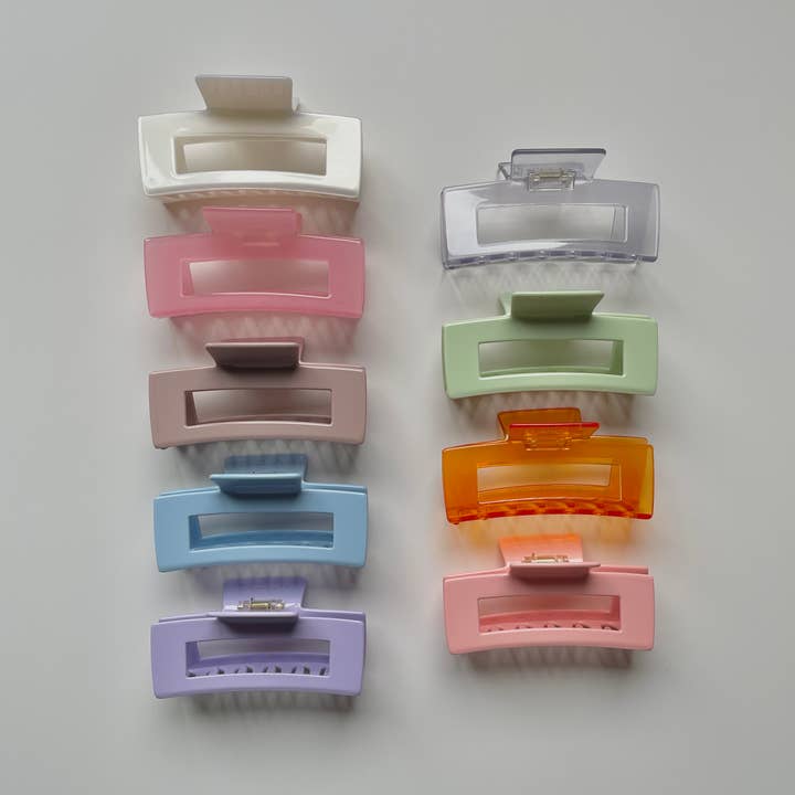 Kylie Eco Friendly Claw Clip- Large for wholesale by Namaste Jewelry