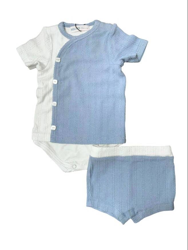 Brown Paneled Set for wholesale by Niche bebe