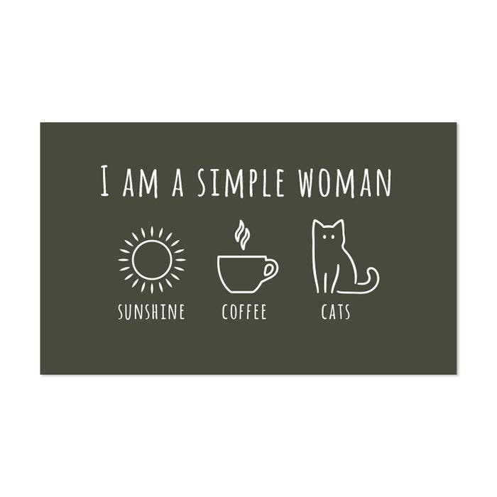 Vinyl bowl mat Woman for wholesale by Podevache