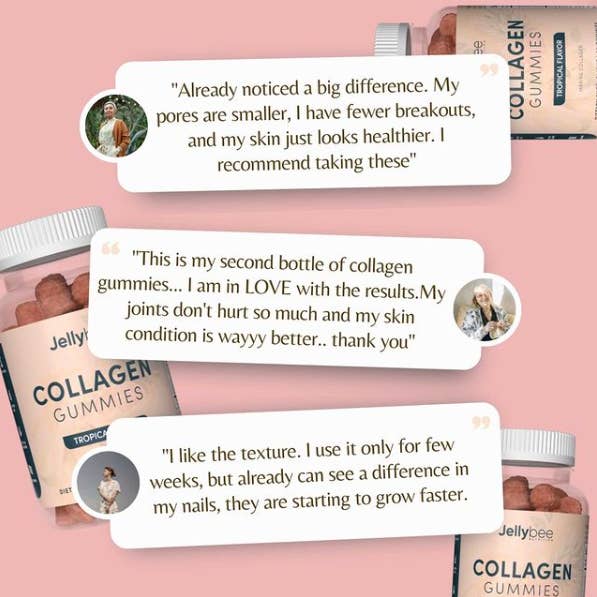 JellyBee - Wholesale Oral Supplement/Vitamin - Collagen Gummies4