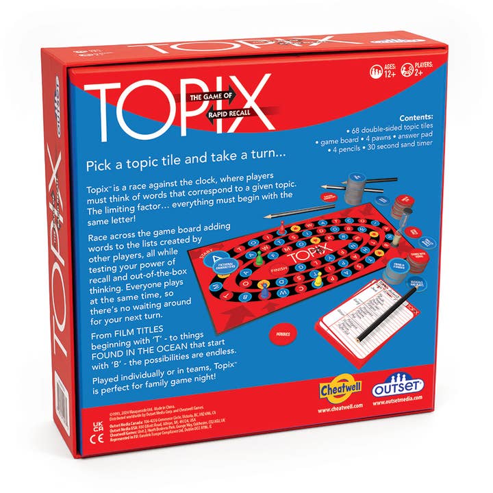 Outset Games and Cobble Hill Puzzles - Wholesale Board Game - TOPIX – Think Fast, Think Unique, Think Again!