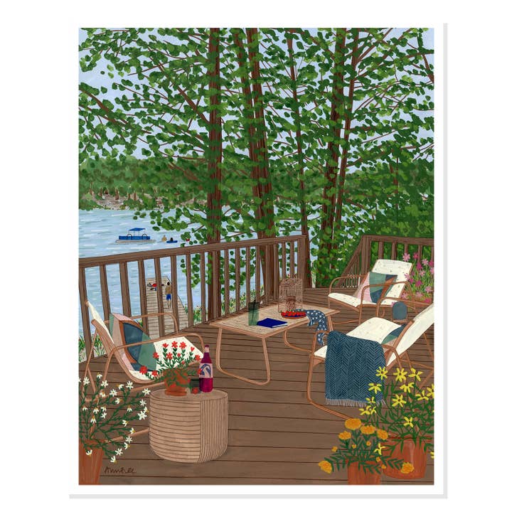 Lago/Dia por atacado de Outer Peace by Anusree Sattaluri