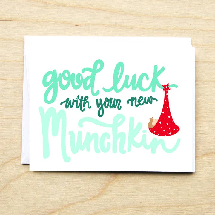 KTF Design Co. - Wholesale Baby Card - Munchkin Baby