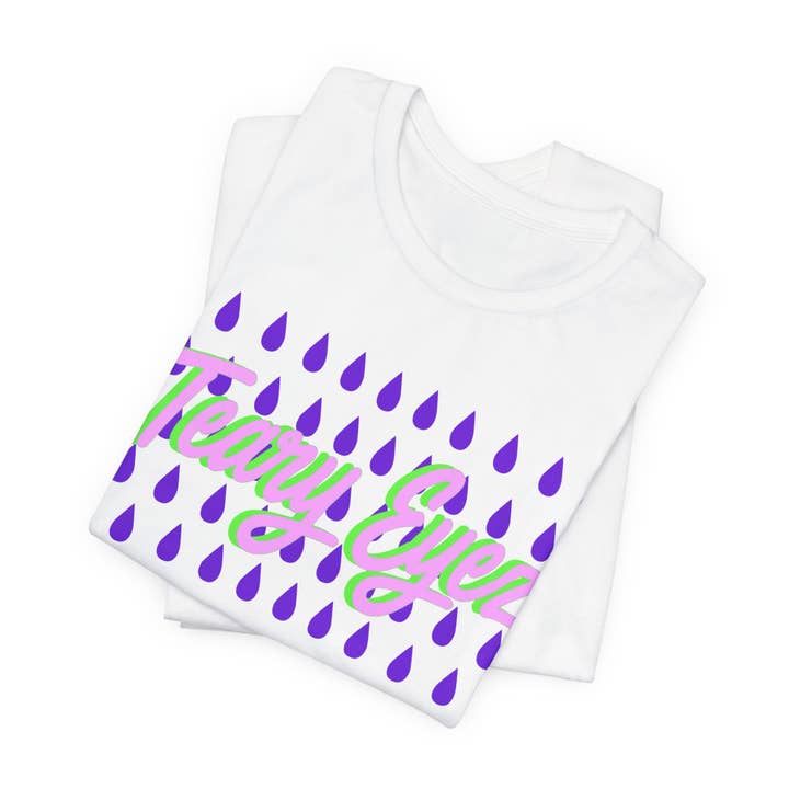 T-shirt à manches courtes en jersey unisexe pour la vente par Teary Eyez