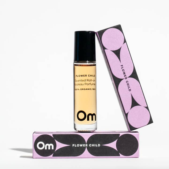 Om Organics Skincare - Wholesale Essential Oil Roll-On - Flower Child Scented Roll On