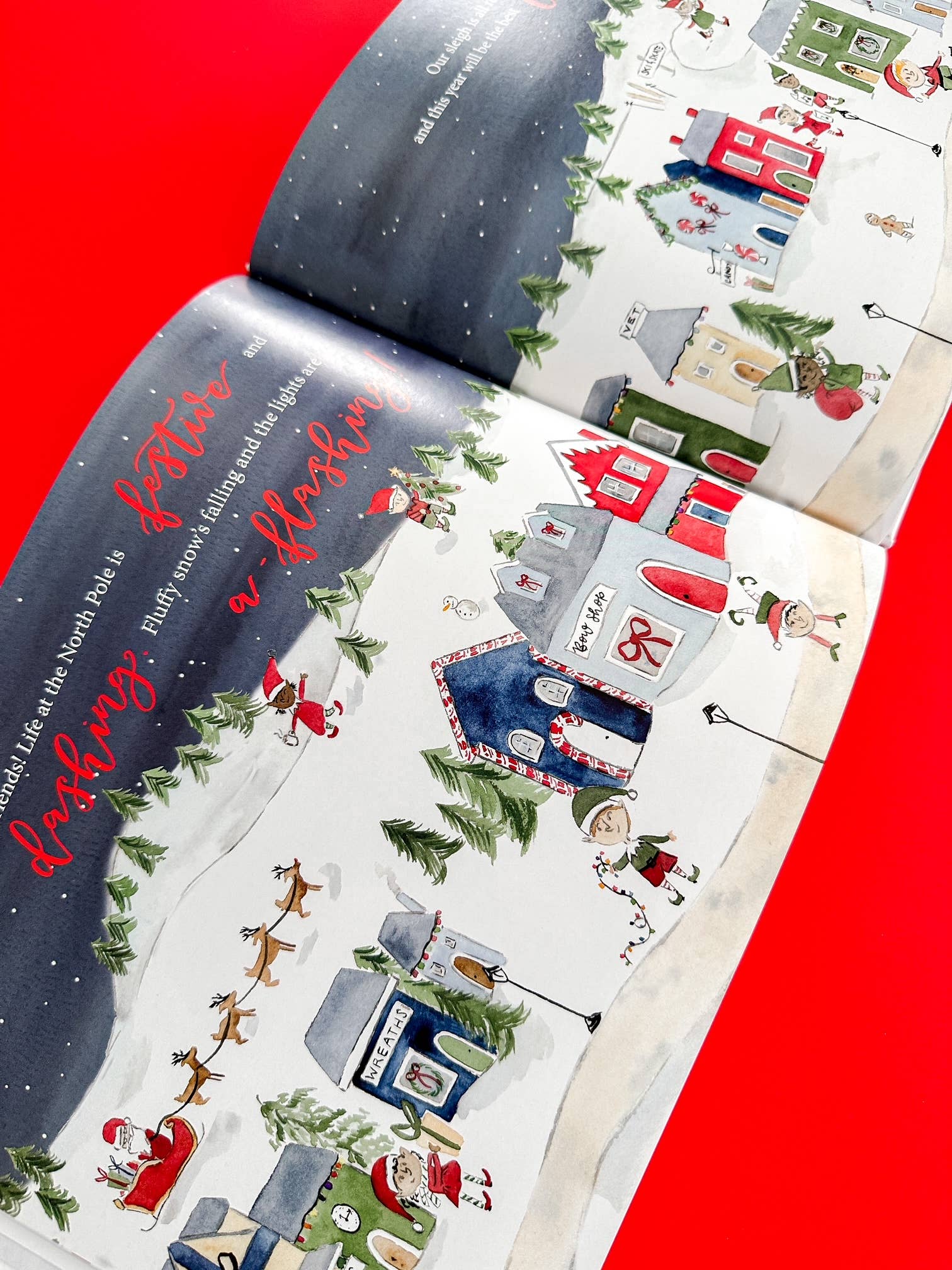 Creations By KK - Wholesale Preschool Book (3-5) - Children’s Christmas Book- The Bright Red Envelope6