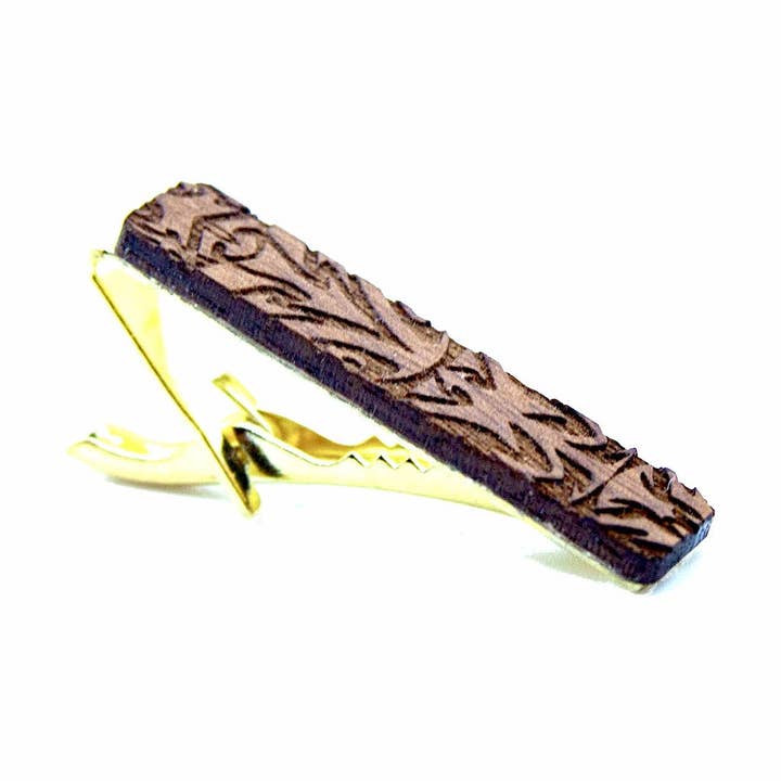 Fermacravatta in legno - Tiki per la vendita all'ingrosso da parte di Wood Leon