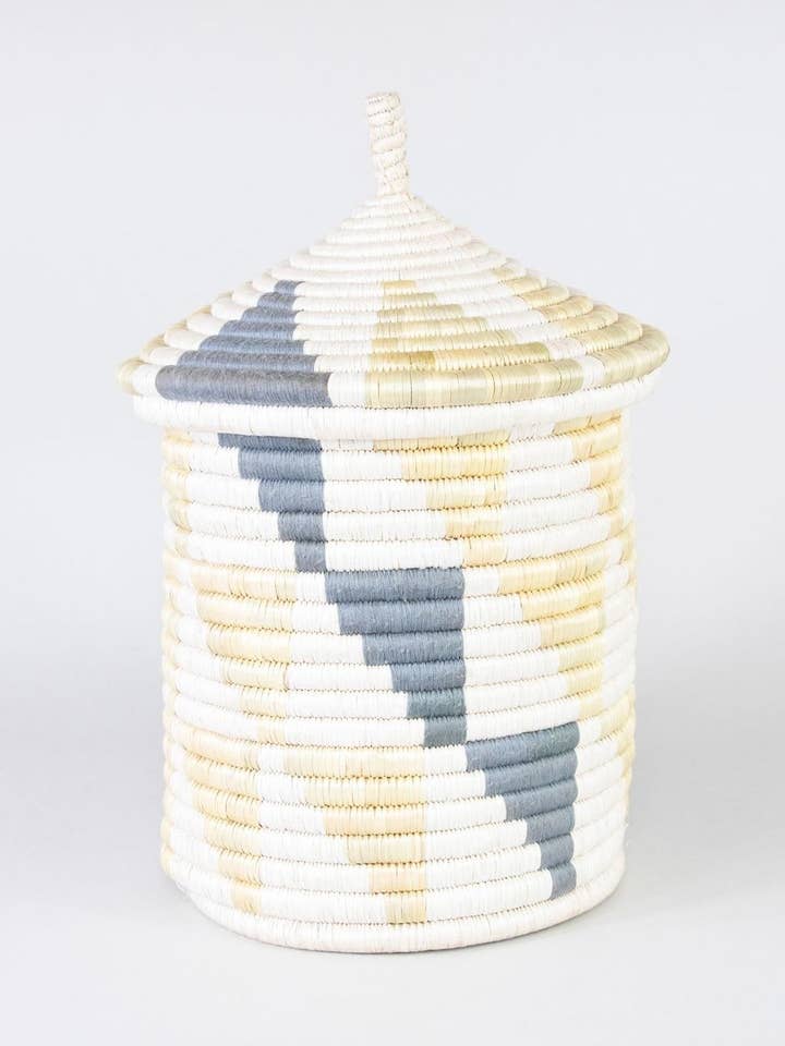 Cestas Kitwaro | Inyabu Design | Gris para venta al por mayor de WomenCraft