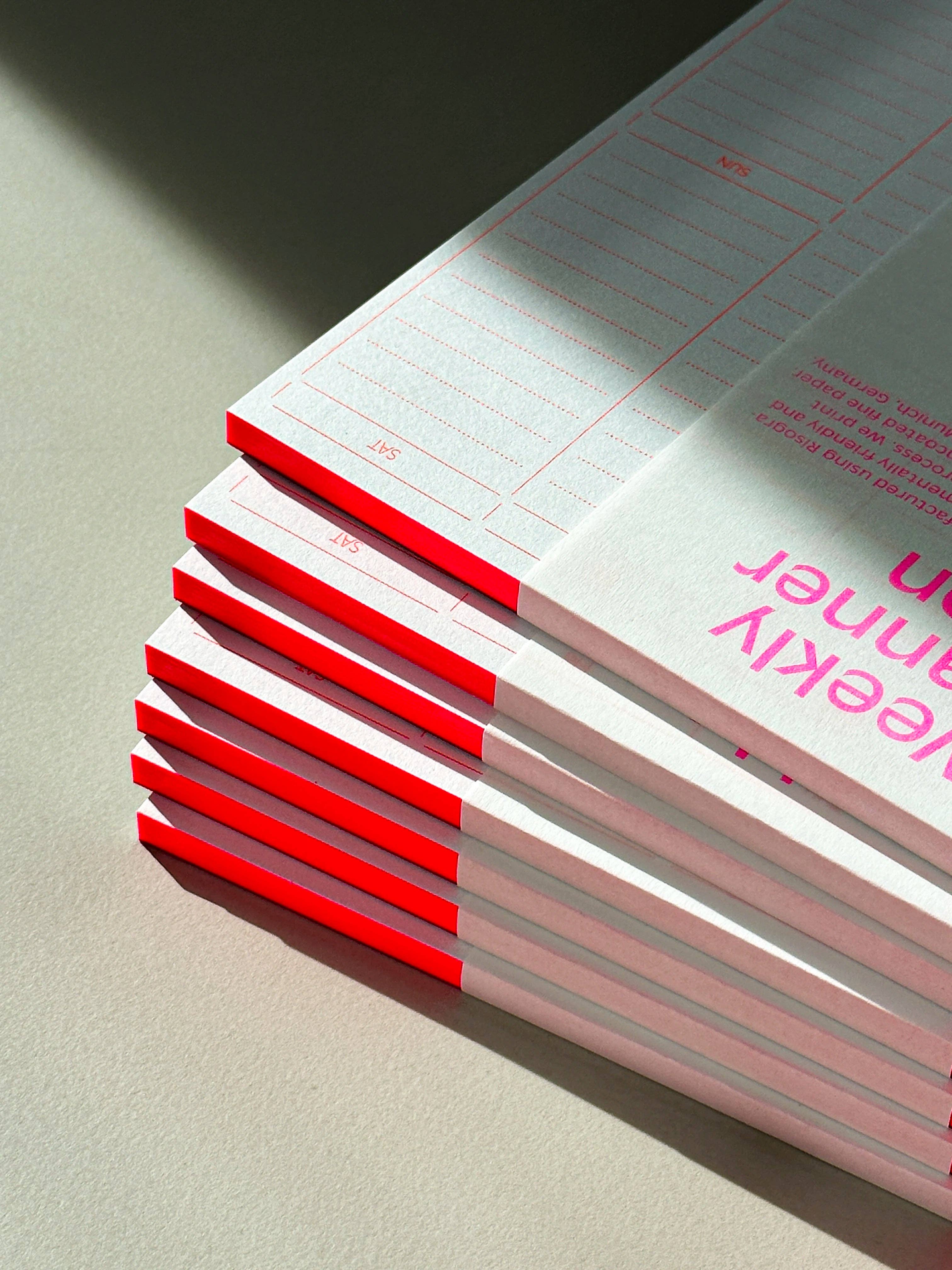 HERR & FRAU RIO - Wholesale Planner - Weekly Planner Neon2