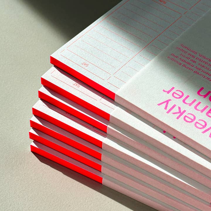 HERR & FRAU RIO - Wholesale Planner - Weekly Planner Neon2