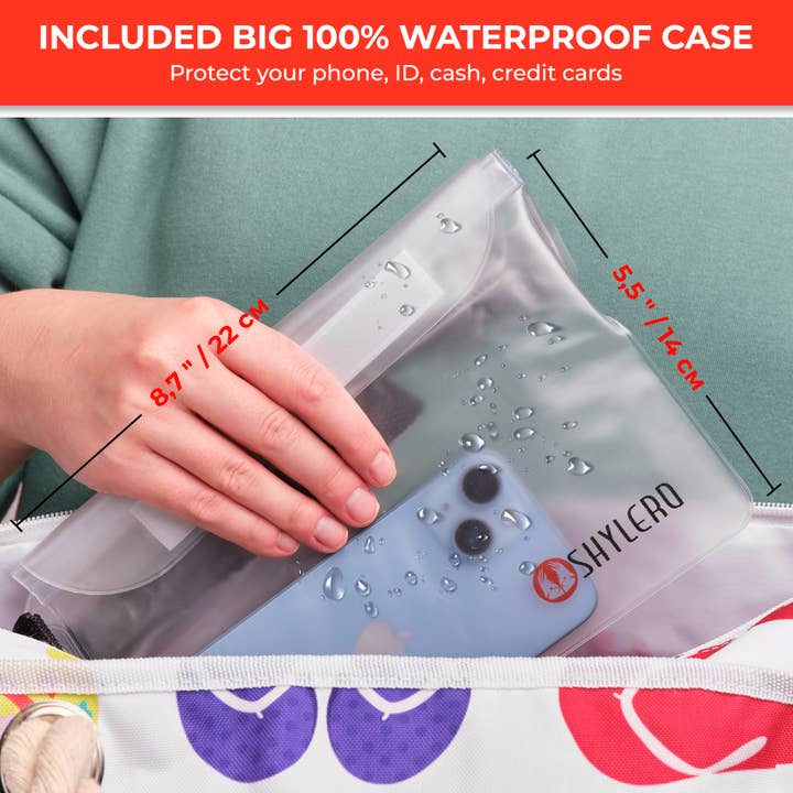 Beach Bag and Pool Bag | Waterproof | Flip Flops for wholesale on Faire4