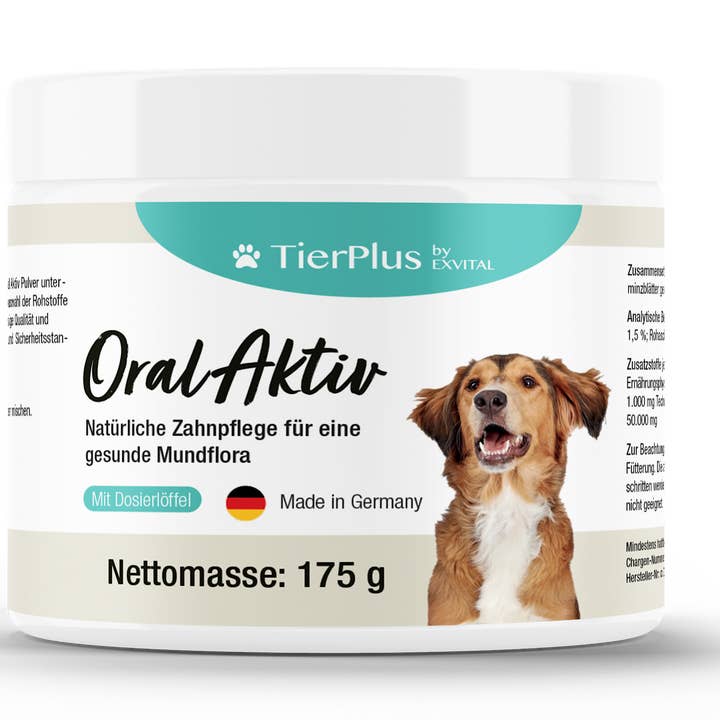 EXVital TierPlus Dental Care Powder for Dogs for wholesale by EXVital