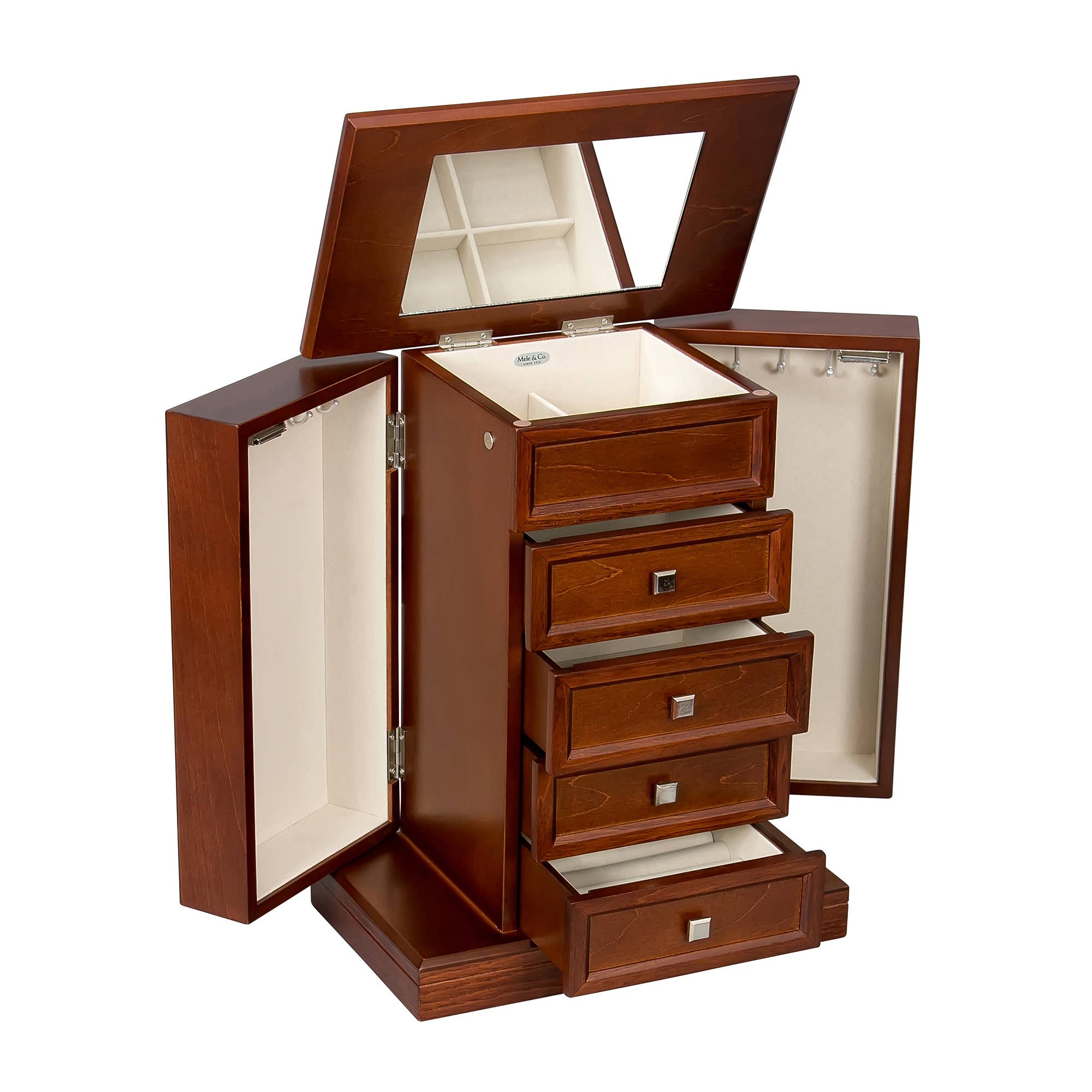 Mele and Co - Vente Boîte/rangement à bijoux - Boîte à bijoux en bois Mele and Co Thea2