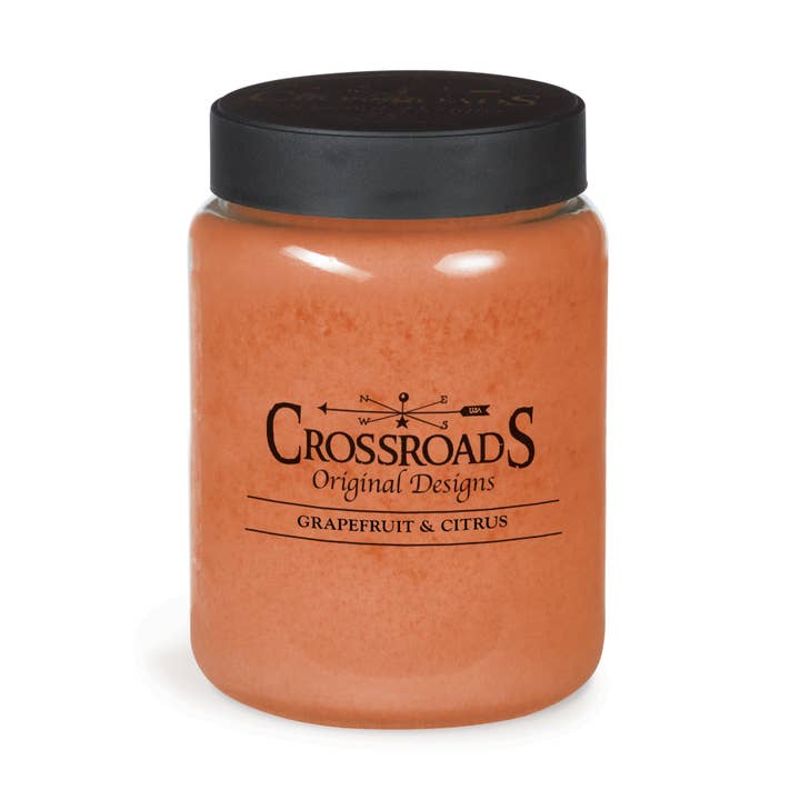 Grapefruit & Citrus - 26 oz. Candle for wholesale by Crossroads Original Designs