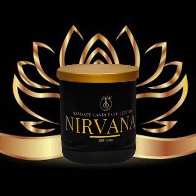 Nirvana 11oz Luxury Soy Candle for wholesale by Creations From The Heart