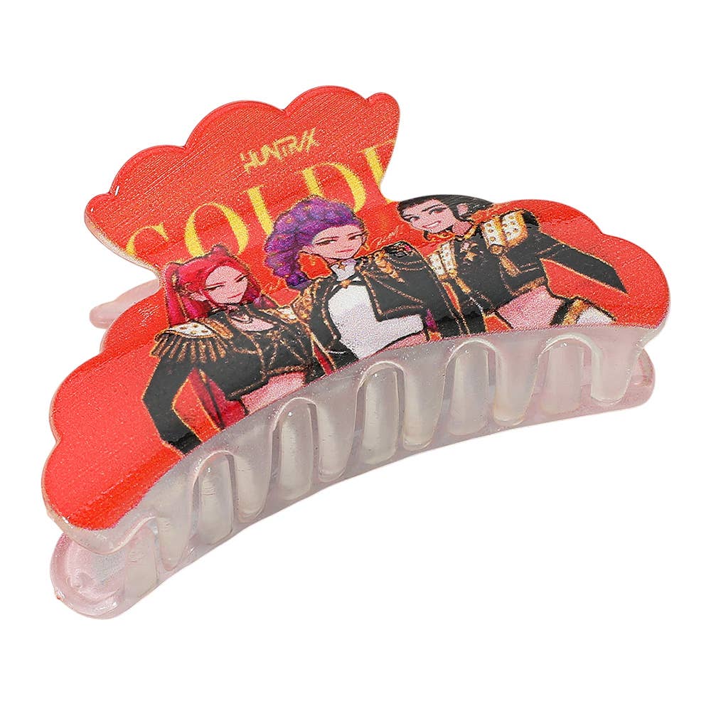 Sensibling Corp. - Wholesale Hair Clip - Women's - 12PCS KPop Demon Hunters Huntrix Rectangular Hair Claw Clips4