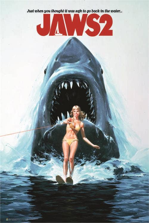 Scorpio Posters - Wholesale Poster - Jaws 2 One Sheet Movie Poster - 24" X 36"0