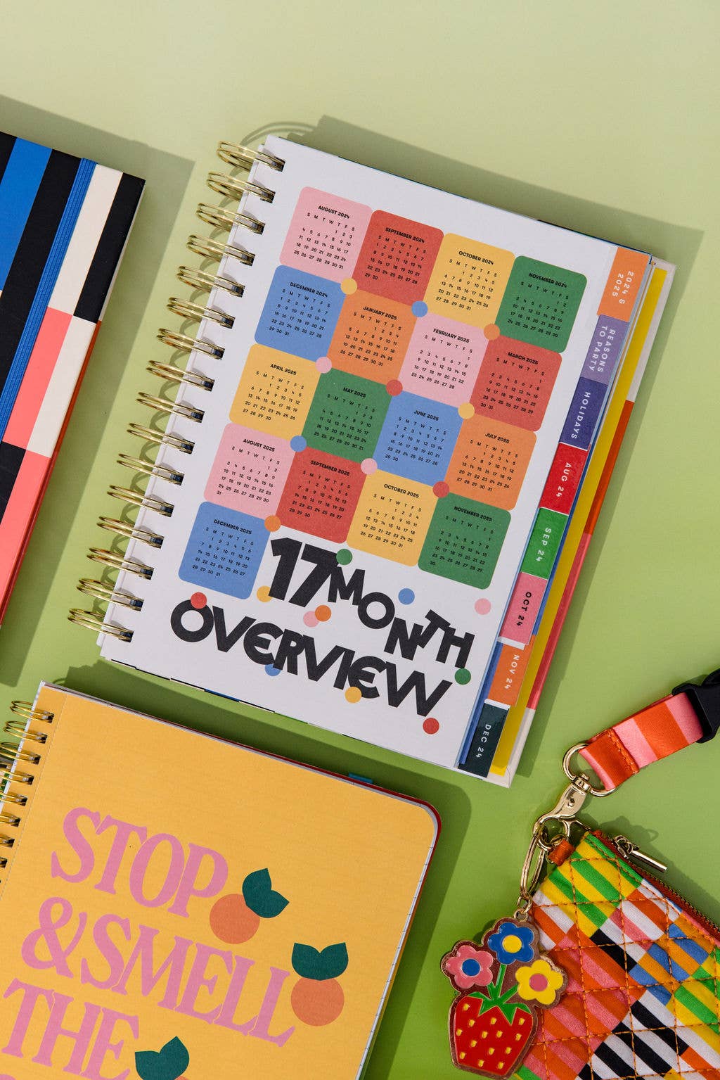 Ban.do - Wholesale Lanyard - Women's - Zip ID Lanyard, Black Stripe2