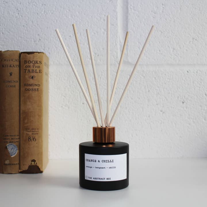 Orange & Chilli Reed Diffuser for wholesale by The Abstract Bee