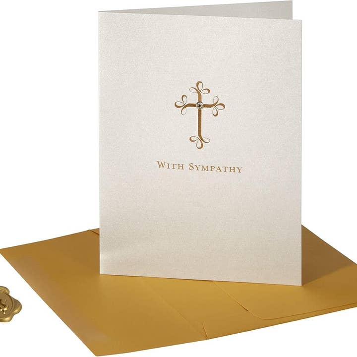 NIQUEA.D - Wholesale Sympathy Card - Cross Sympathy Card4