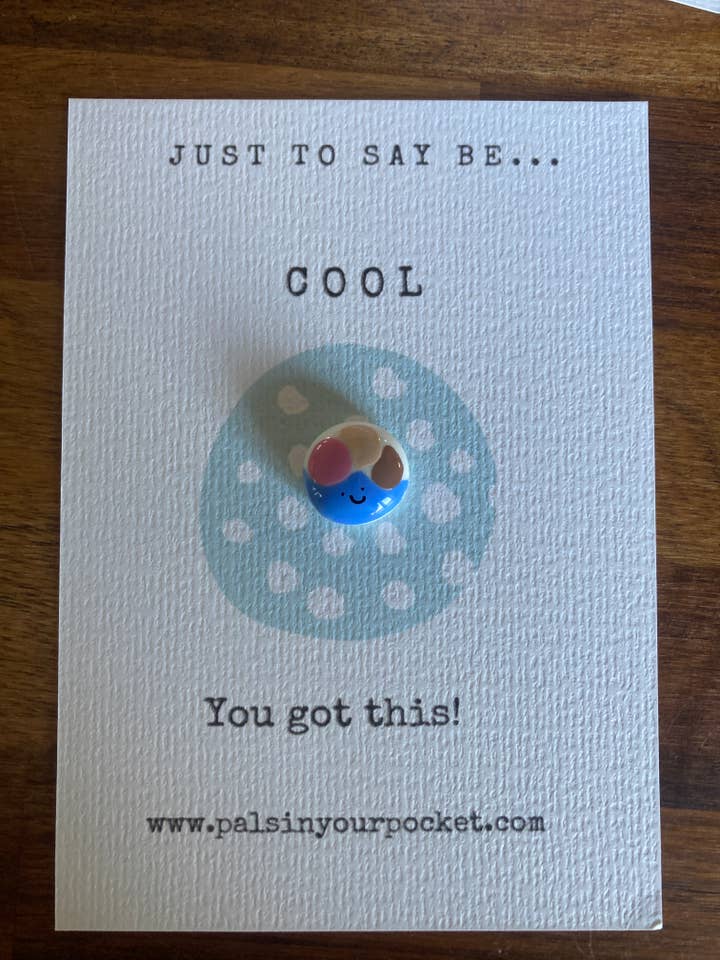 Icecream charm. Cute foodie good luck keepsake. Summer for wholesale by Pals in your Pocket