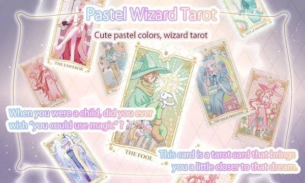 Luna factory - Wholesale Tarot Cards - Pastel Wizard Tarot3