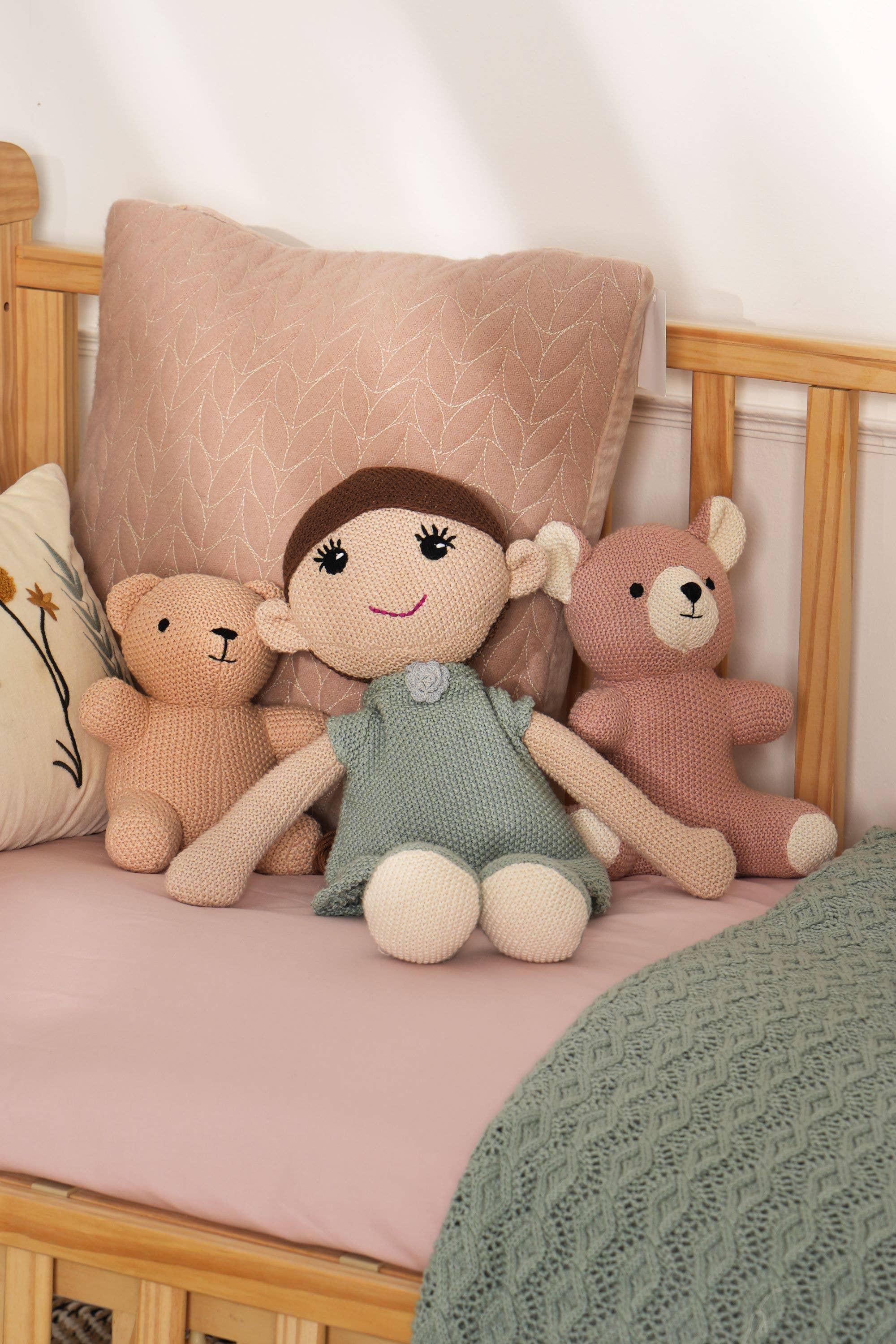 Bambini - Wholesale Doll - Kids - Plush Toy | Handmade Cotton Knitted Soft Princess Bella Toy1