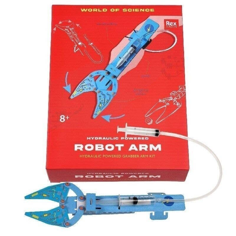 Rex B2B - UK - Vente Jouet classique – enfant - Fabriquez votre propre bras robotique hydraulique0