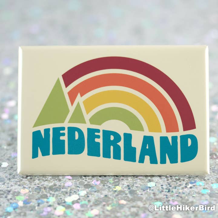 Calamita da Frigo Nederland - Tramonto Vintage per la vendita all'ingrosso da parte di Little Hiker Bird