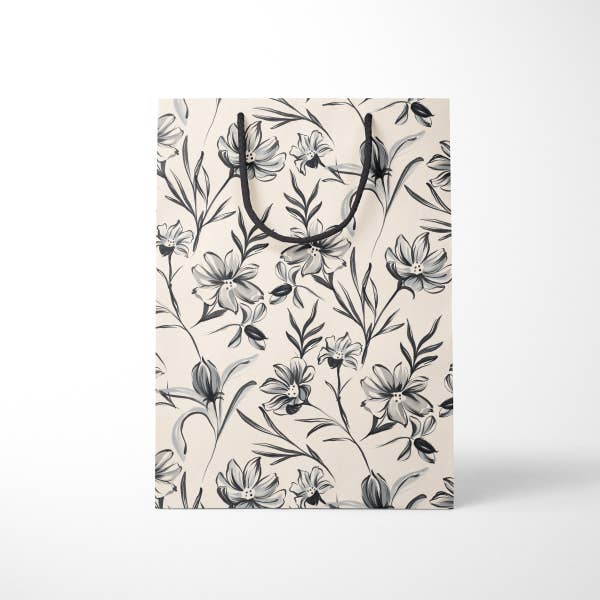 Ink and Bloom Gift Bag for wholesale by Deck & Adorn