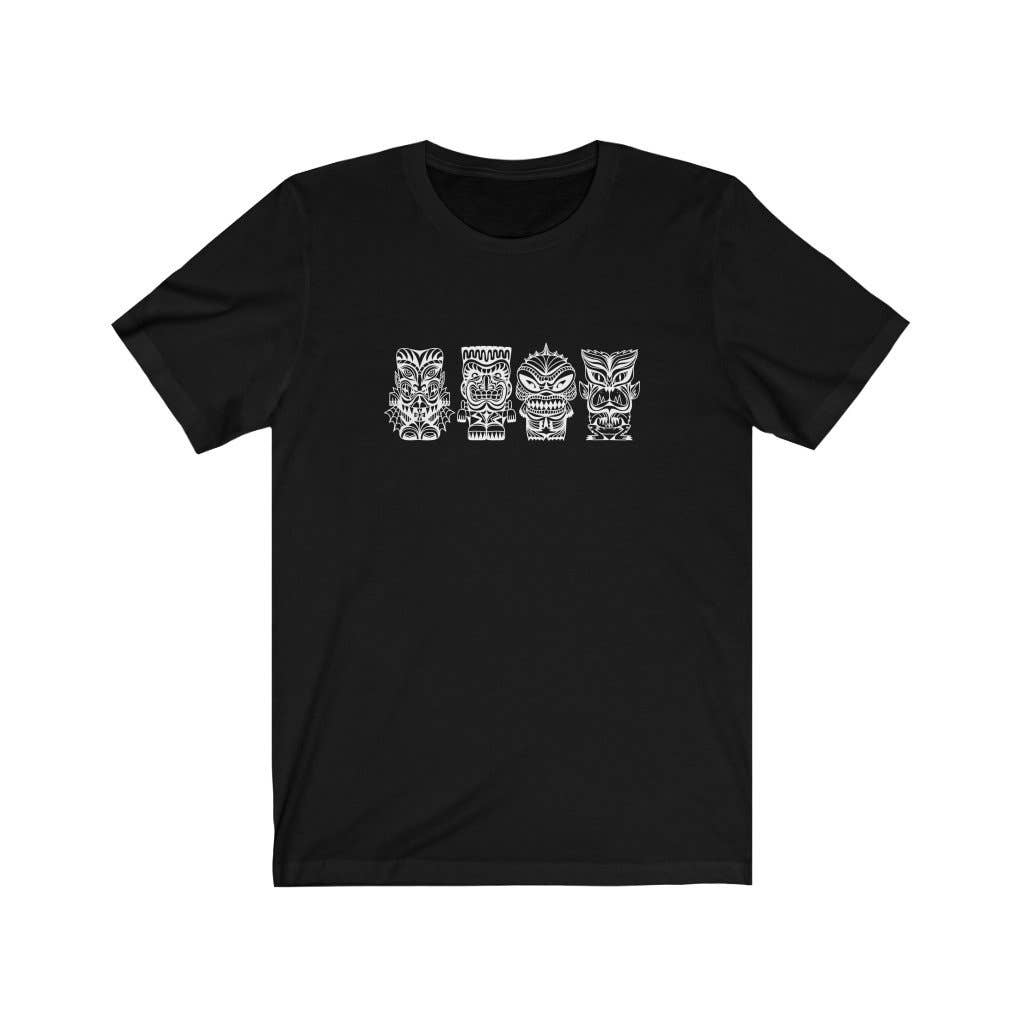 Black Tiki Horror Monsters - Unisex Tee for wholesale on Faire0