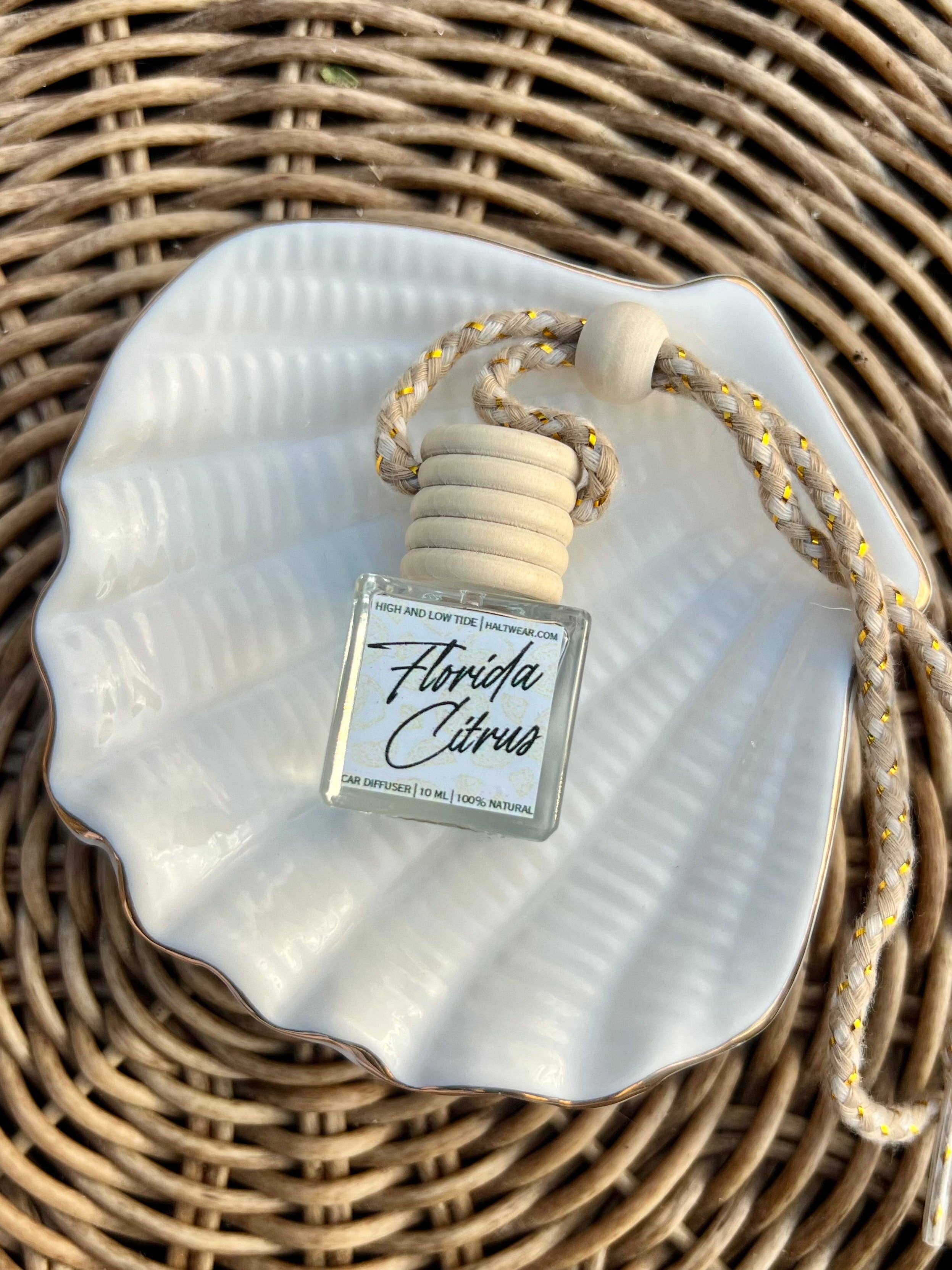 HALT - Wholesale Car Freshener - Unisex - Florida Citrus Car Diffuser | Beachy Surfer Car Accessories0