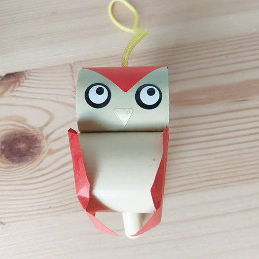 Bamboo Owl Whistle by Chikuen for wholesale by wagumi