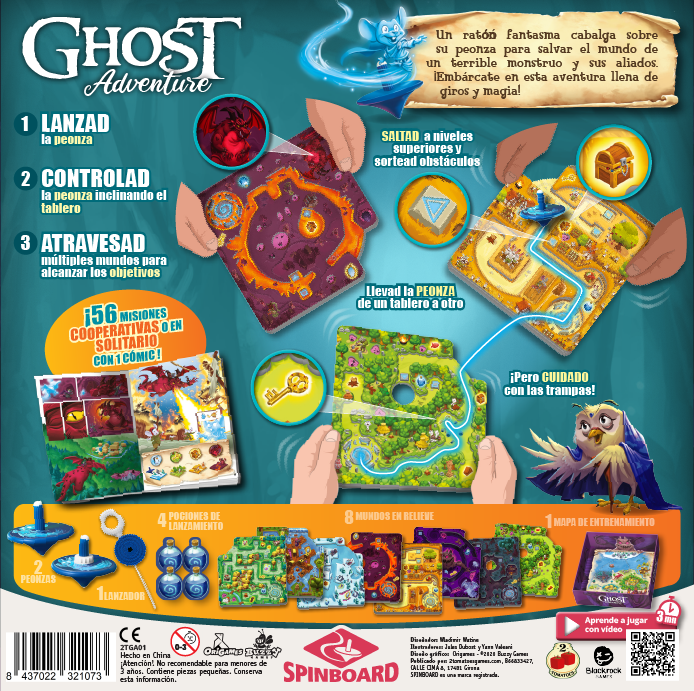 2Tomatoes Games - Wholesale Board Game - Ghost Adventure1