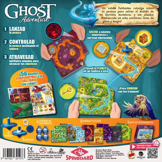 2Tomatoes Games - Wholesale Board Game - Ghost Adventure1
