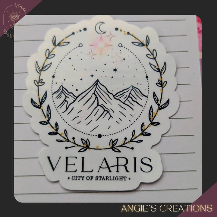 City of Starlight Velaris Sticker • ACOTAR Inspired for wholesale by Angie's Creations