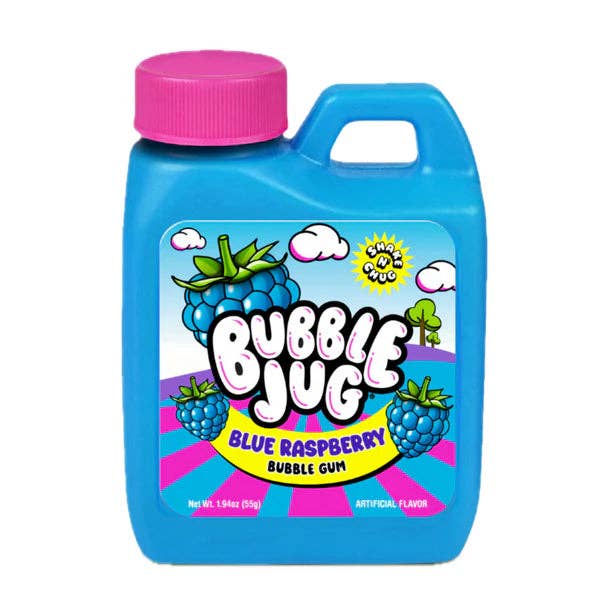 Pops Distro Inc – wholesale Chewing gum – Bubble Jug - Blue Raspberry (55g) 12ct1