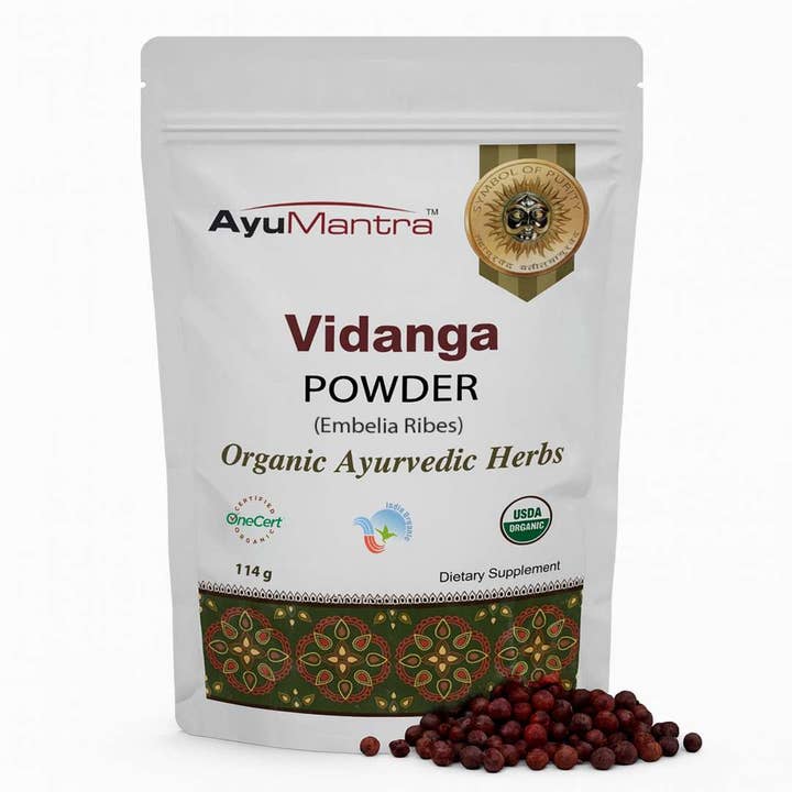 Vidanga Powder - 114g for wholesale by AyuMantra