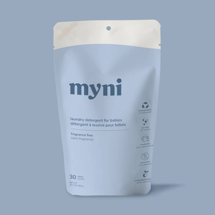 Eco Baby Laundry Detergent Eco Tablets | 30 loads | 6 pk for wholesale by Myni